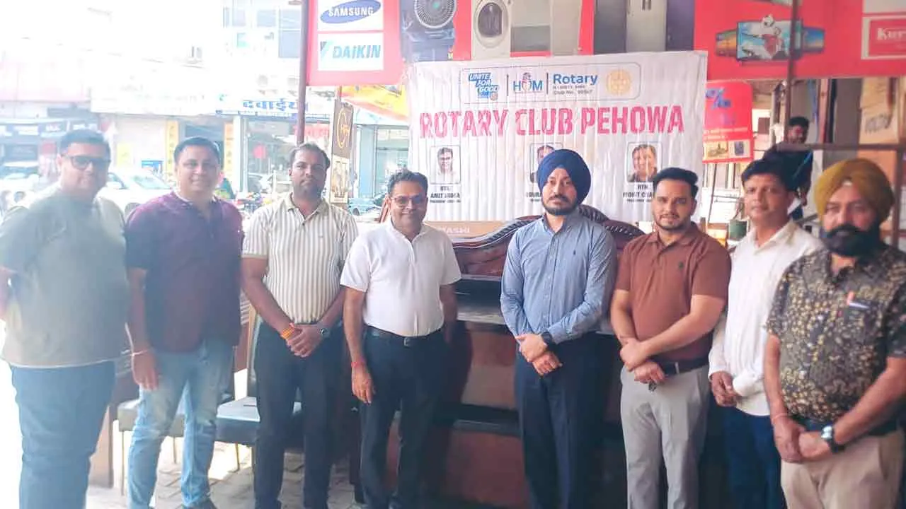 प्रदीप सैनी व रोटरी क्लब पिहोवा बने बेटी के सहारा – कहा, यह अनाथ नहीं, परिवार है हमारा