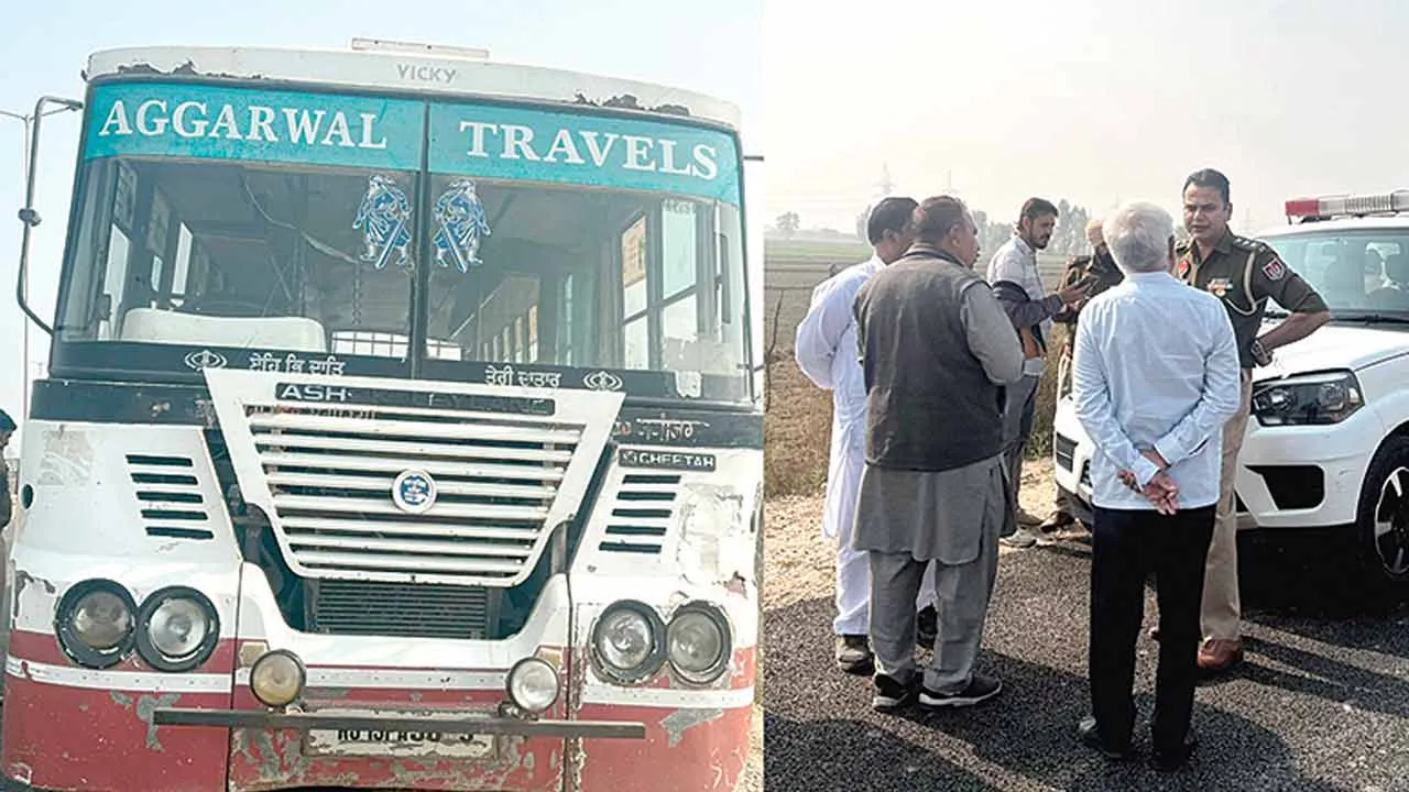 बस स्टैंड से चोरी हुई बस मलोट में बंद पड़ी शुगर मिल के पास से मिली
