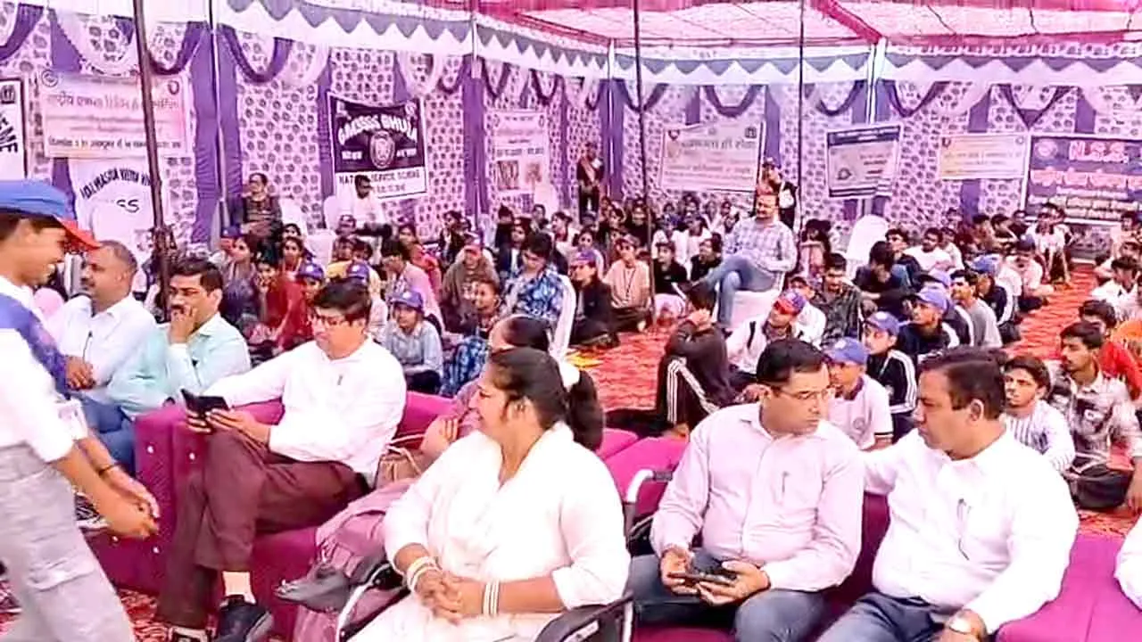 भिवानी में राष्ट्रीय एकता शिविर का चौथा दिन, युवाओं को समाज के प्रति अपनी जिम्मेवारी सिखाने का माध्यम है एनएसएस: आनंद कुमार