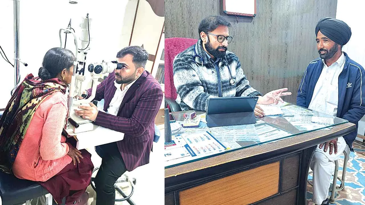 Free Medical Camp: श्रीगुरुसर मोडिया में आयोजित फ्री मेडिकल कैंप में जांचा 108 मरीजों का स्वास्थ्य