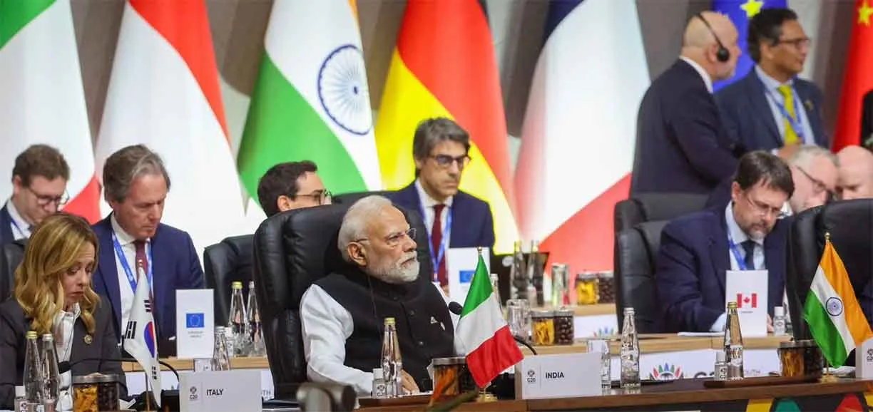 G20: प्रधानमंत्री मोदी दक्षिण अफ्रीका पहुँचे, भारत–इटली रणनीतिक साझेदारी में नए आयाम