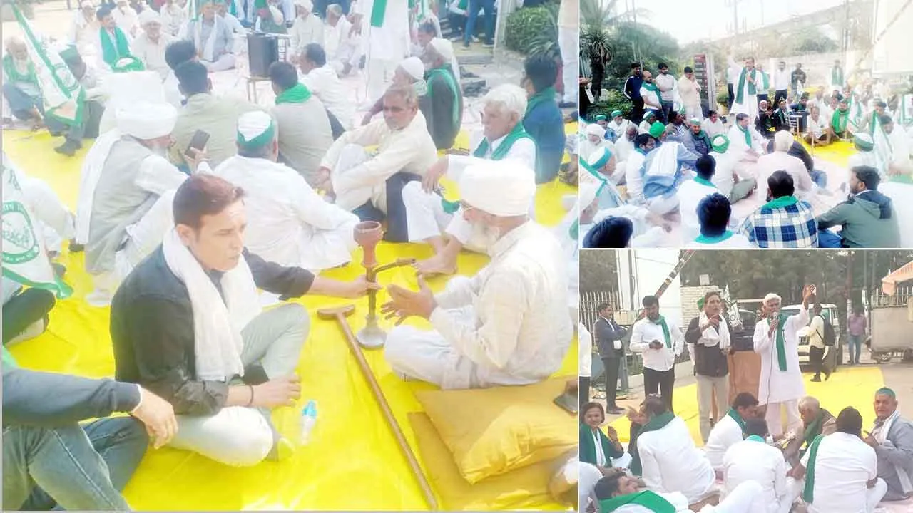 गाजियाबाद उत्तम टोयोटा शोरूम प्रबंधन की मनमानी और किसानों की उपेक्षा अस्वीकार्य है: बिजेंद्र सिंह 