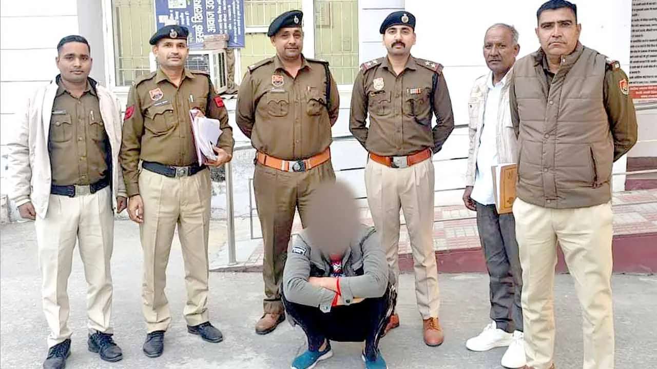 विदेश भेजने के नाम पर 1.95 लाख की ठगी मामले में तीसरा आरोपी काबू