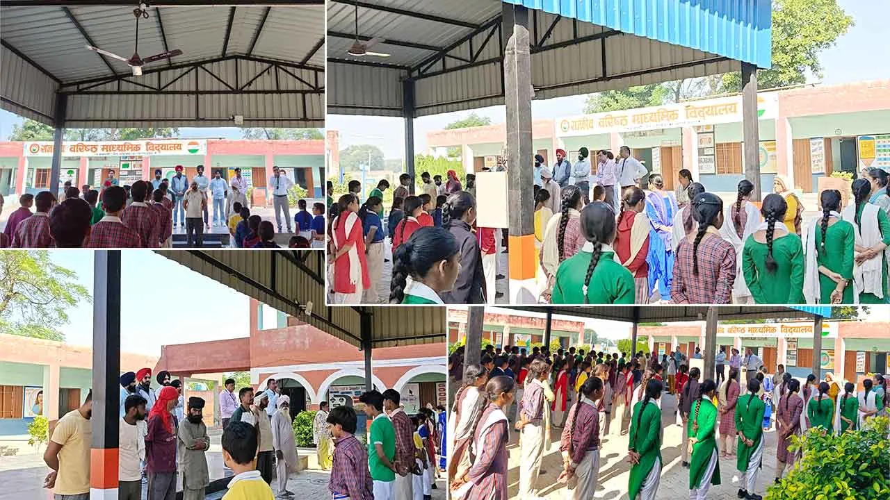 राजकीय वरिष्ठ माध्यमिक विद्यालय करण्डी में राष्ट्रीय गीत ‘वन्दे मातरम के 150 वीं वर्षगांठ पर कार्यक्रम आयोजित