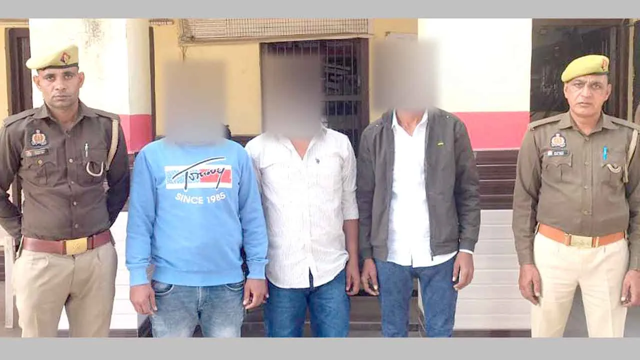 बसेड़ा में जानलेवा हमले के तीन वांछित आरोपी गिरफ्तार, जेल रवाना