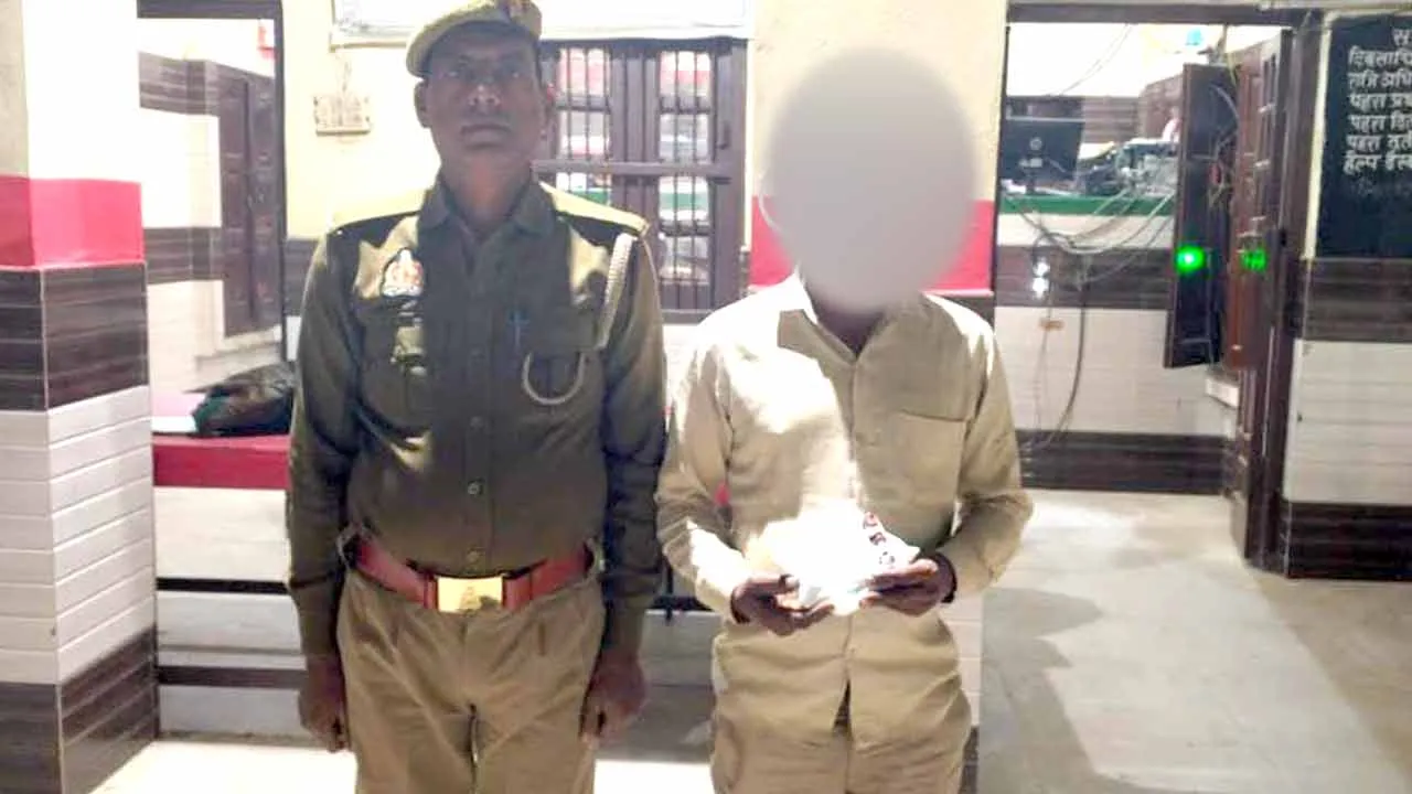 सट्टा पर्ची, पेन व नकदी बरामद, आरोपी गिरफ्तार