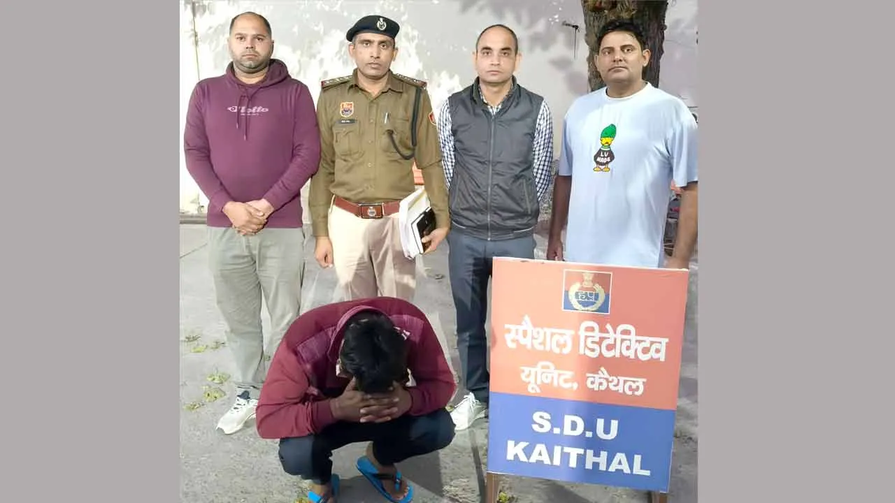 कबाड़ी का सामान बेचने के बहाने बुलाकर लूटपाट व ब्लैकमेल करने का आरोपी काबू