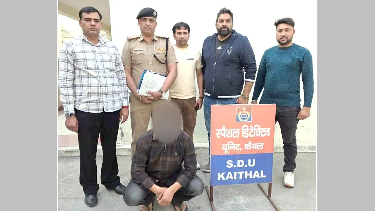 163 किलो 710 ग्राम डोडा पोस्त सप्लाई मामले में मुख्य आरोपी हिसार से काबू