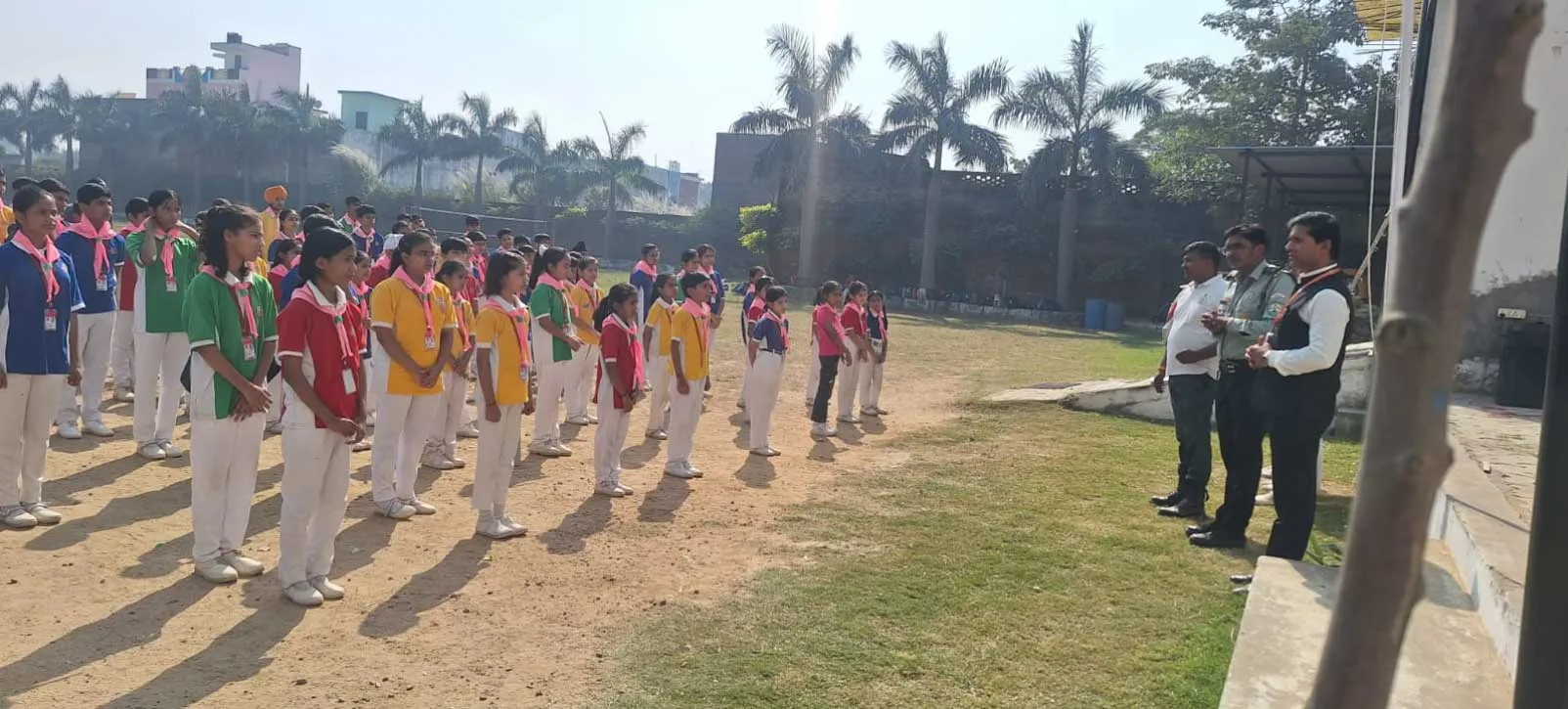 सेंट जेवियर्स वर्ल्ड स्कूल मीरापुर में तीन दिवसीय स्काउट्स एंड गाइड्स प्रशिक्षण कैंप का भव्य शुभारंभ