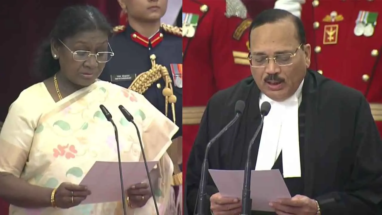 CJI Surya Kant: जस्टिस सूर्यकांत ने ली भारत के 53वें चीफ जस्टिस की शपथ, संभाला कार्यभार