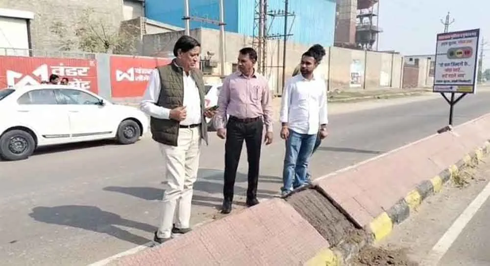 सड़क पर आवश्यक सुरक्षा उपाय करने में जुटी सड़क संधारण एजेंसियां