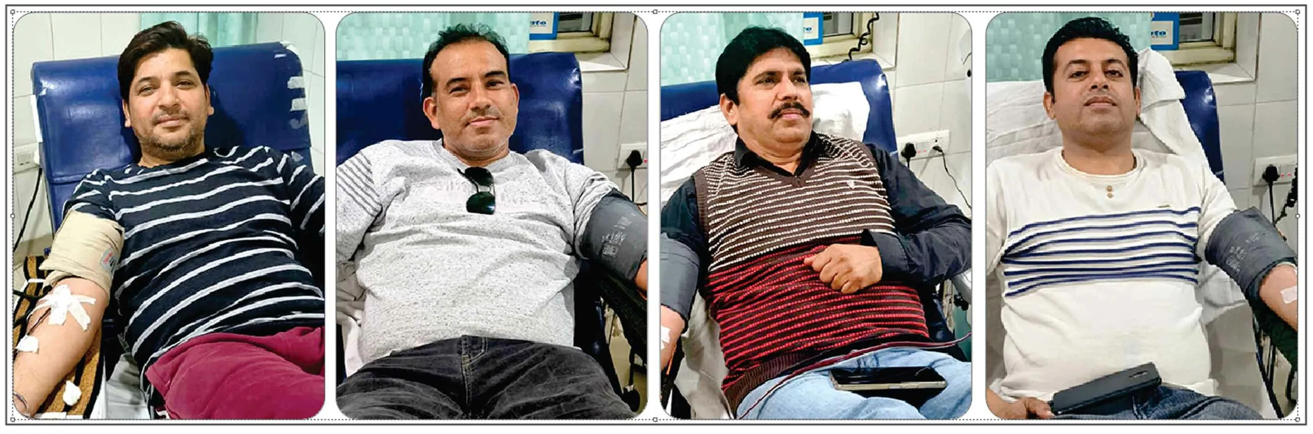 Welfare Work: सरसा ब्लॉक के 5 डेरा अनुयायियों ने आधी रात को पहुंचकर डेंगू पीड़ितों की जान बचाने को किए प्लेटलेट्स दान