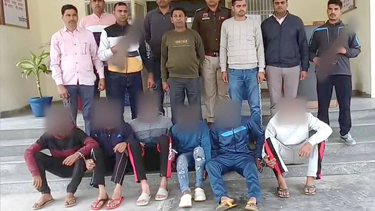 रिंकू हत्या मामले में भिवानी पुलिस ने 6 आरोपियों को किया गिरफ्तार