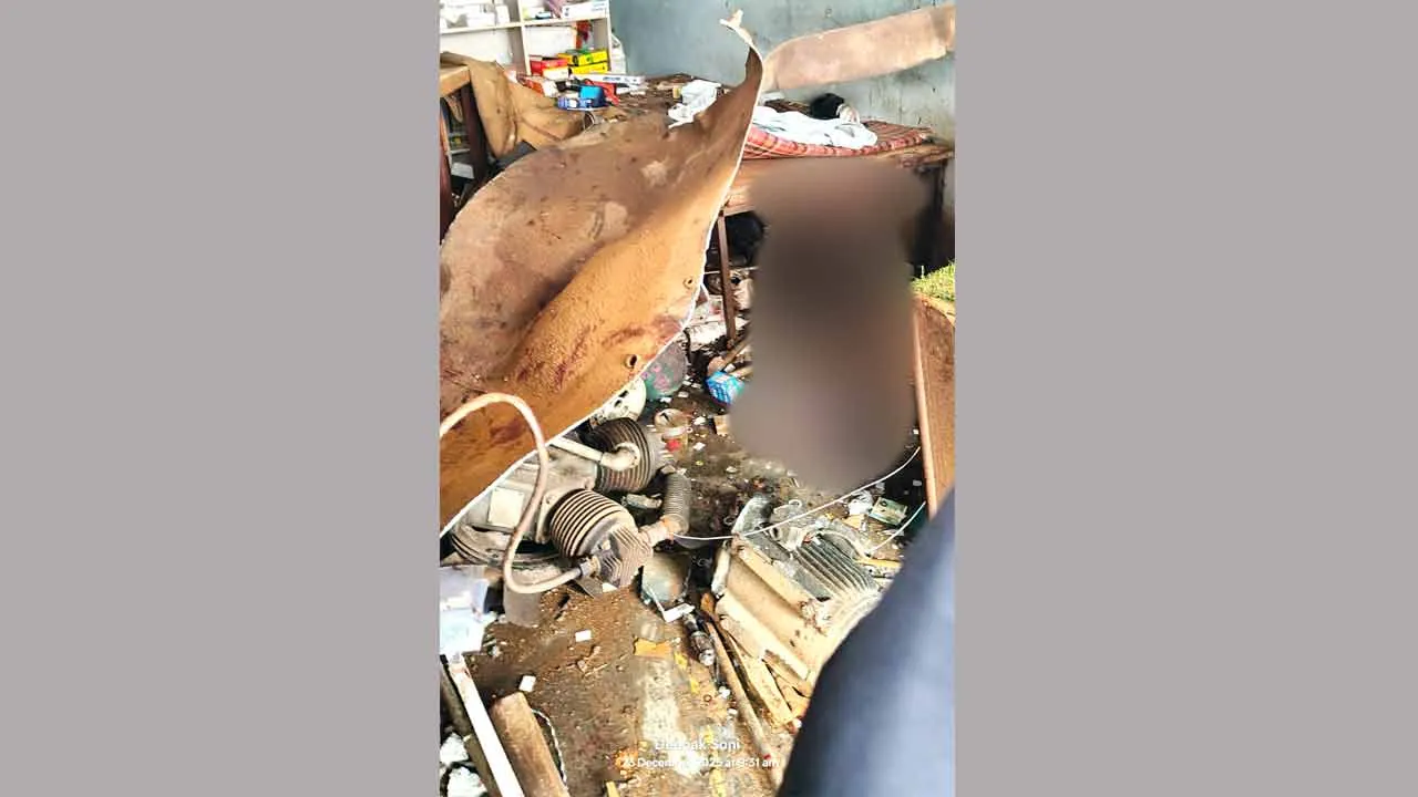 टायर पंचर की दुकान पर बड़ा हादसा, हवा का टैंक फटने से 2 की मौत, 2 गंभीर घायल