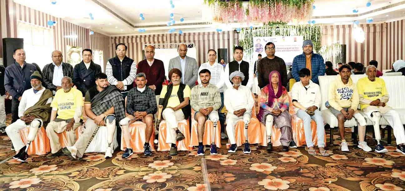 नरवाना में 20 दिव्यांगजनों को कृत्रिम अंग फ्री देकर सशक्तिकरण की दिशा में की सराहनीय पहल 