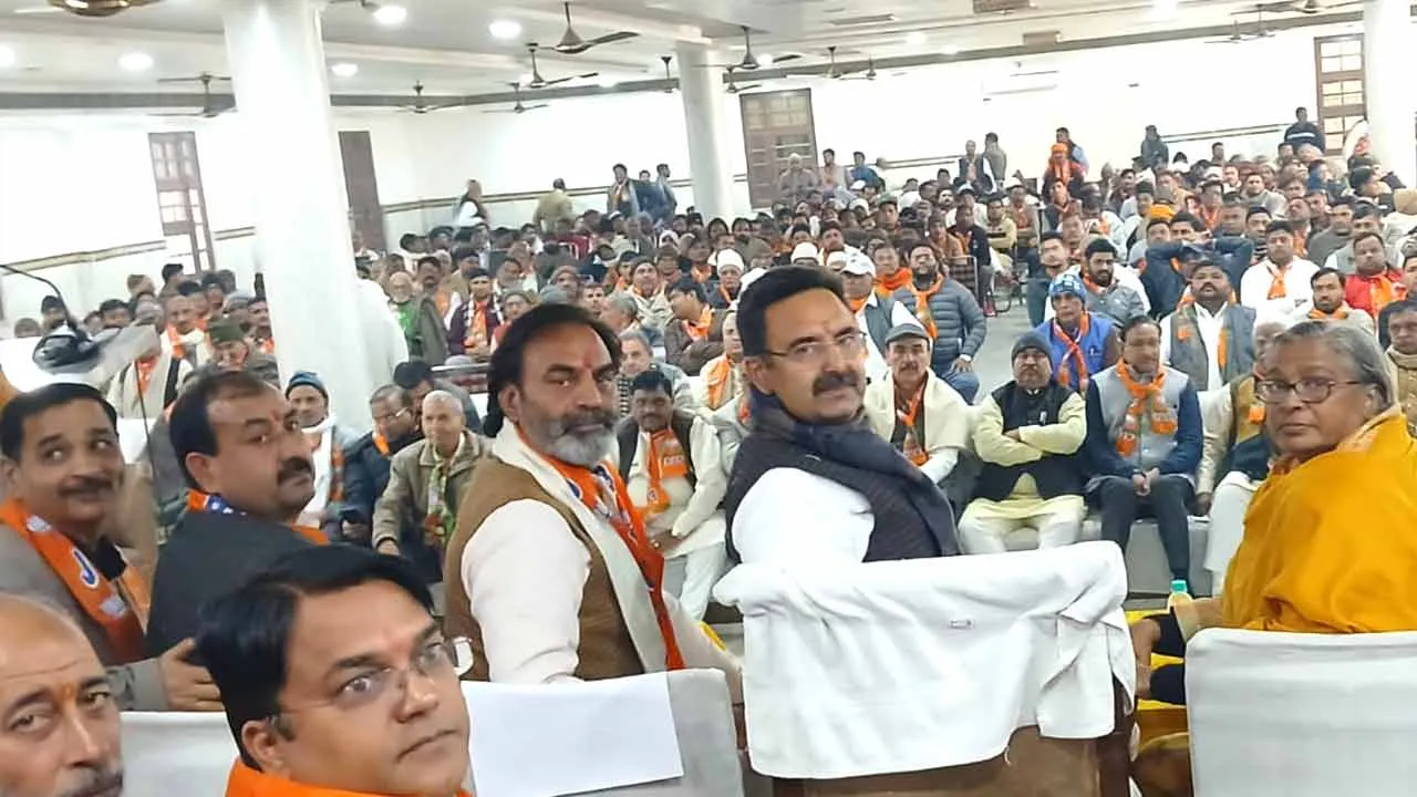 कोटि के कवि व महान राजनीतिज्ञ थे अटल बिहारी वाजपेयी – हरविंद्र कल्याण घरौंडा में अटल स्मृति सम्मेलन एवं संयुक्त मंडल कार्यकारिणी बैठक