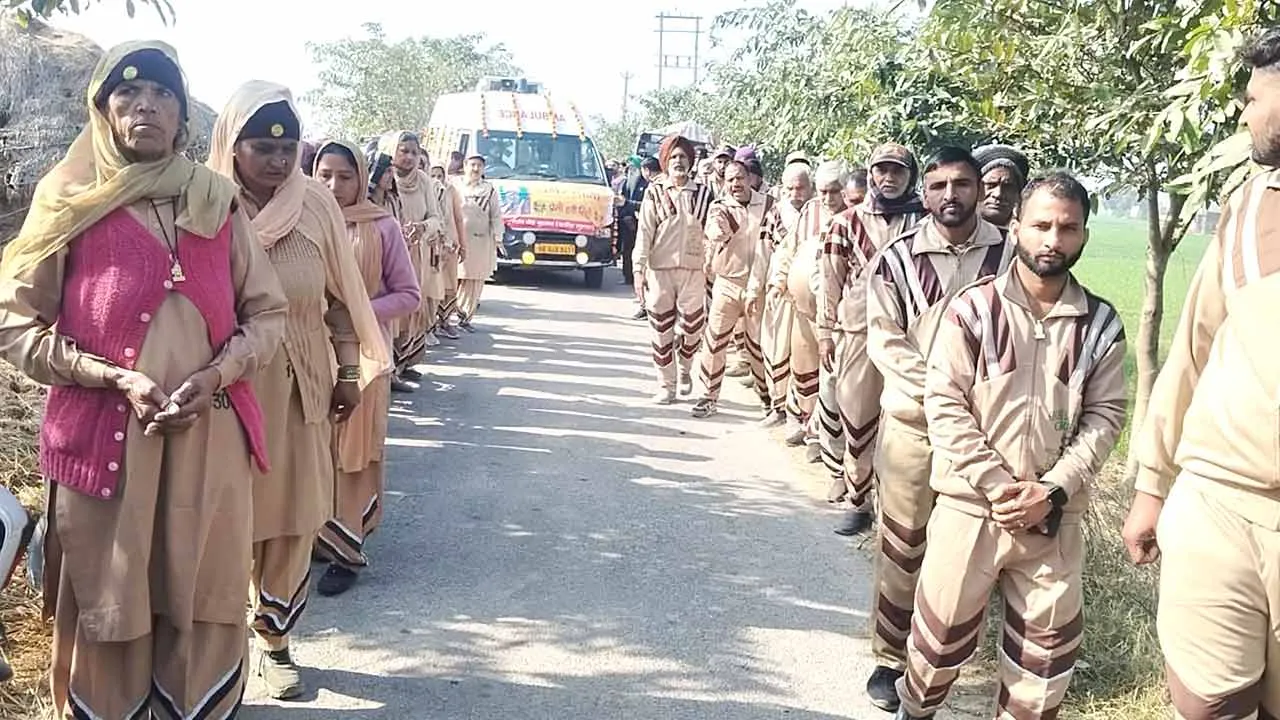 Body Donation: थेह बुटाना गांव के पहले शरीर दानी बने 94 वर्षीय डेरा प्रेमी हरि सिंह इन्सां