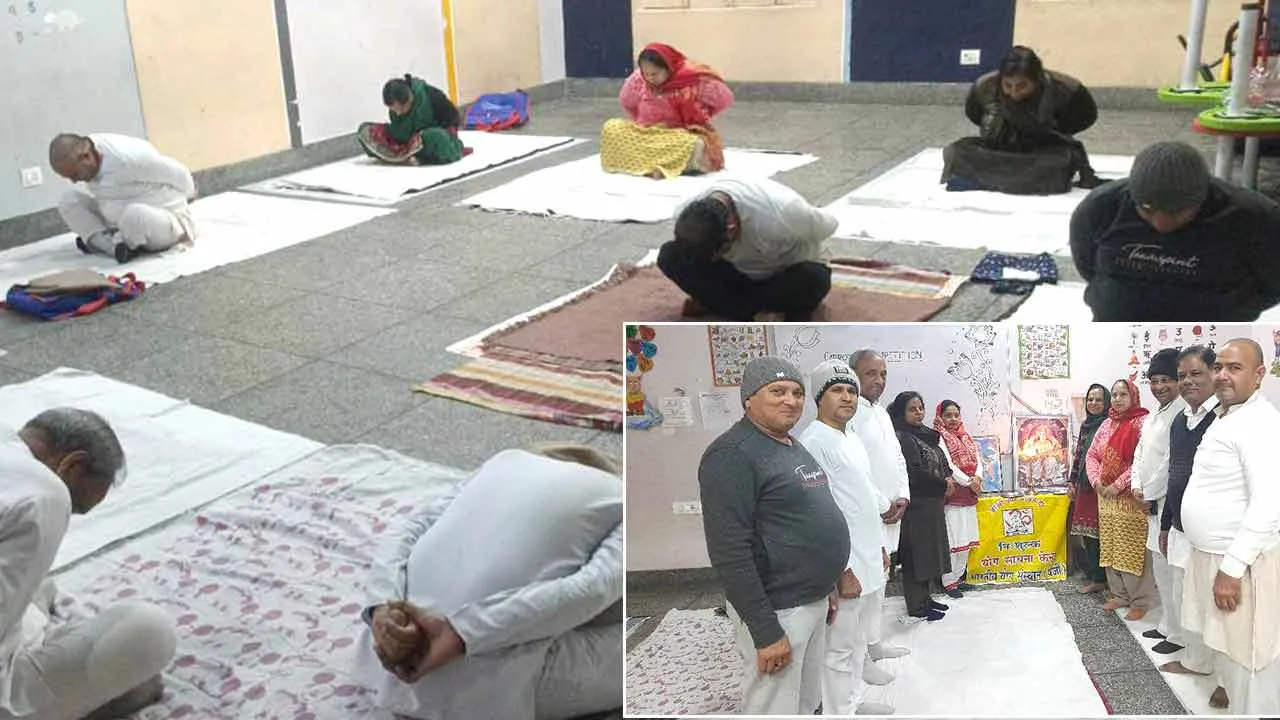 डीके कॉन्वेंट स्कूल में महिला योग शक्ति दिवस आयोजित