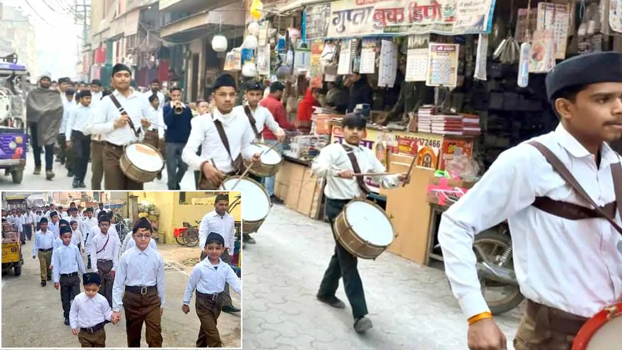 साहिबजादों की स्मृति में निकाला गया बाल पथ संचलन