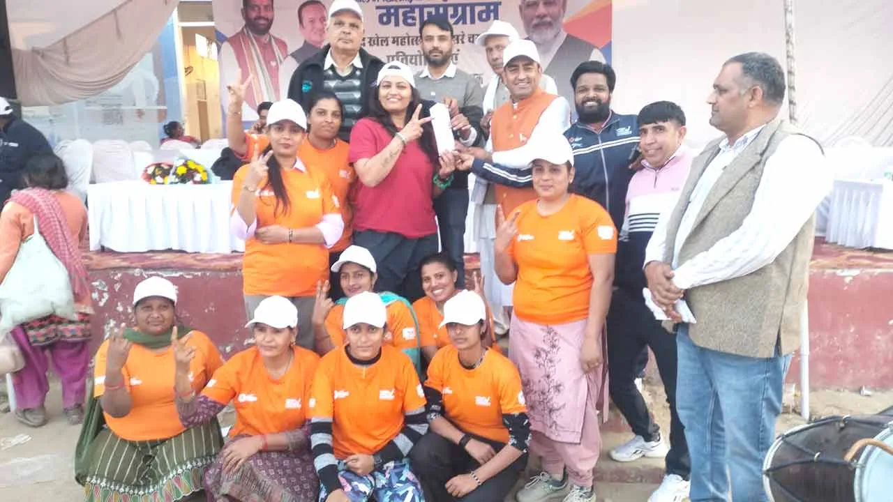 सांसद खेल महोत्सव: डेरा सच्चा सौदा कैथल यूथ गर्ल्स ने रस्साकशी में हासिल किया गोल्ड मैडल