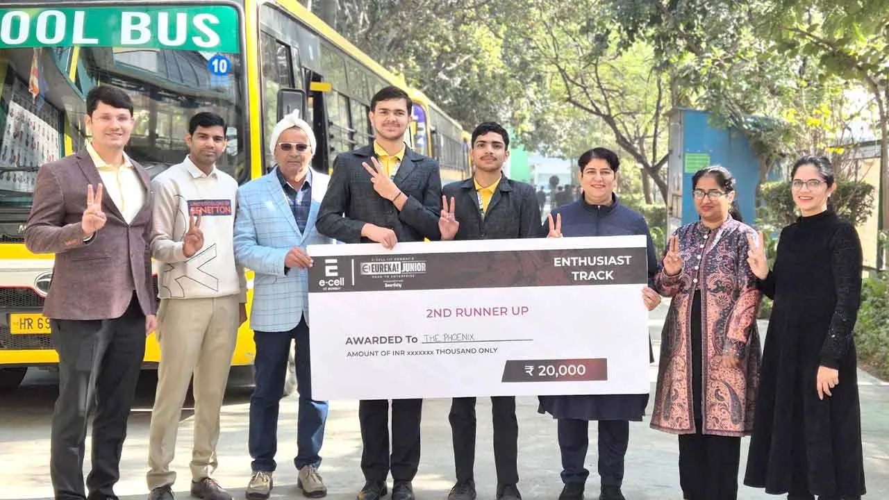 यूरिका जूनियर प्रतियोगिता में प्रताप स्कूल के छात्रों का शानदार प्रदर्शन