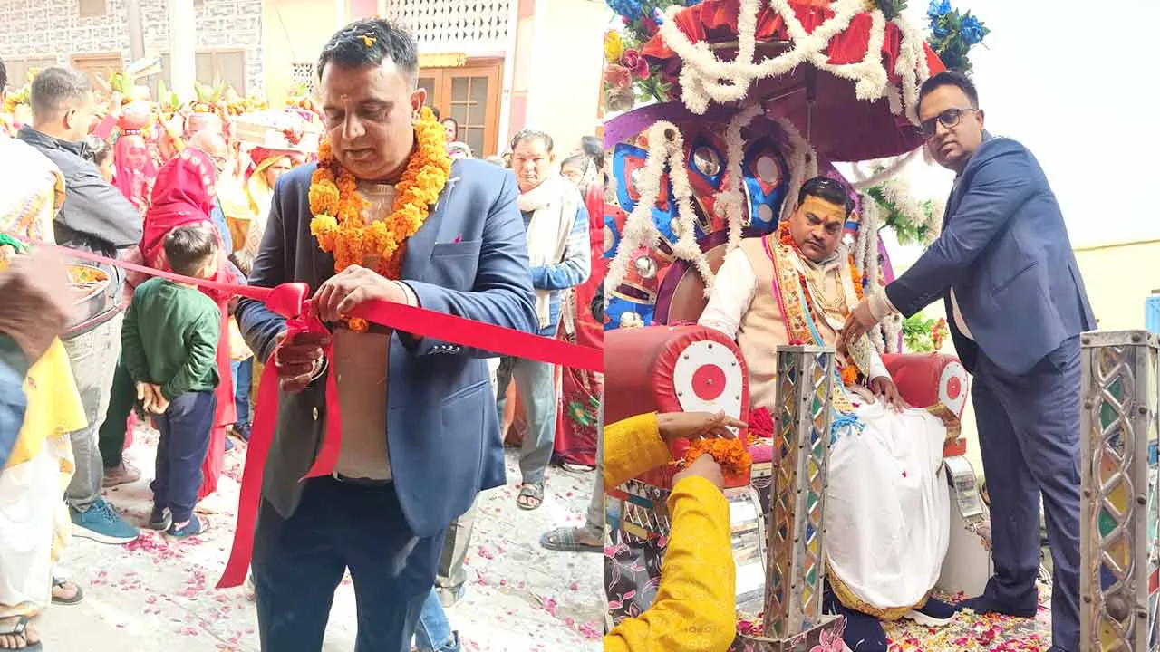 श्रीराम सुंदर परिवार के 26वें स्थापना दिवस पर श्रीमद्भागवत कथा का आयोजन