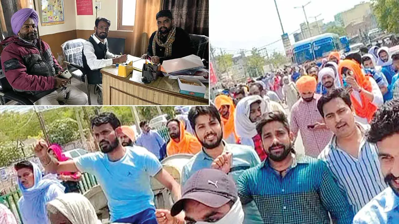 अपंगता और गरीबी से जूझते हुए पृथ्वी बना सरकारी शिक्षक, पटियाला में तैनात  