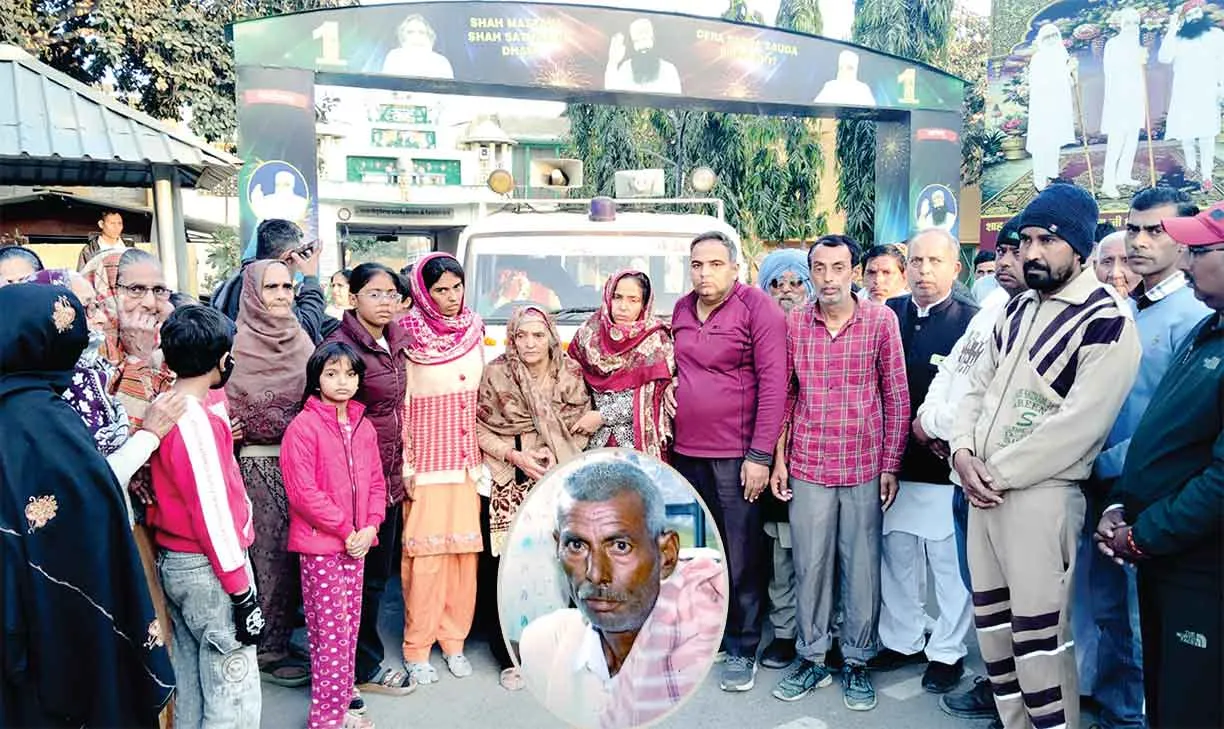 Amar Seva Muhim: कल्याण नगर की सुखसागर कॉलोनी के शगन लाल इन्सां बनें अमर सेवा मुहिम का हिस्सा