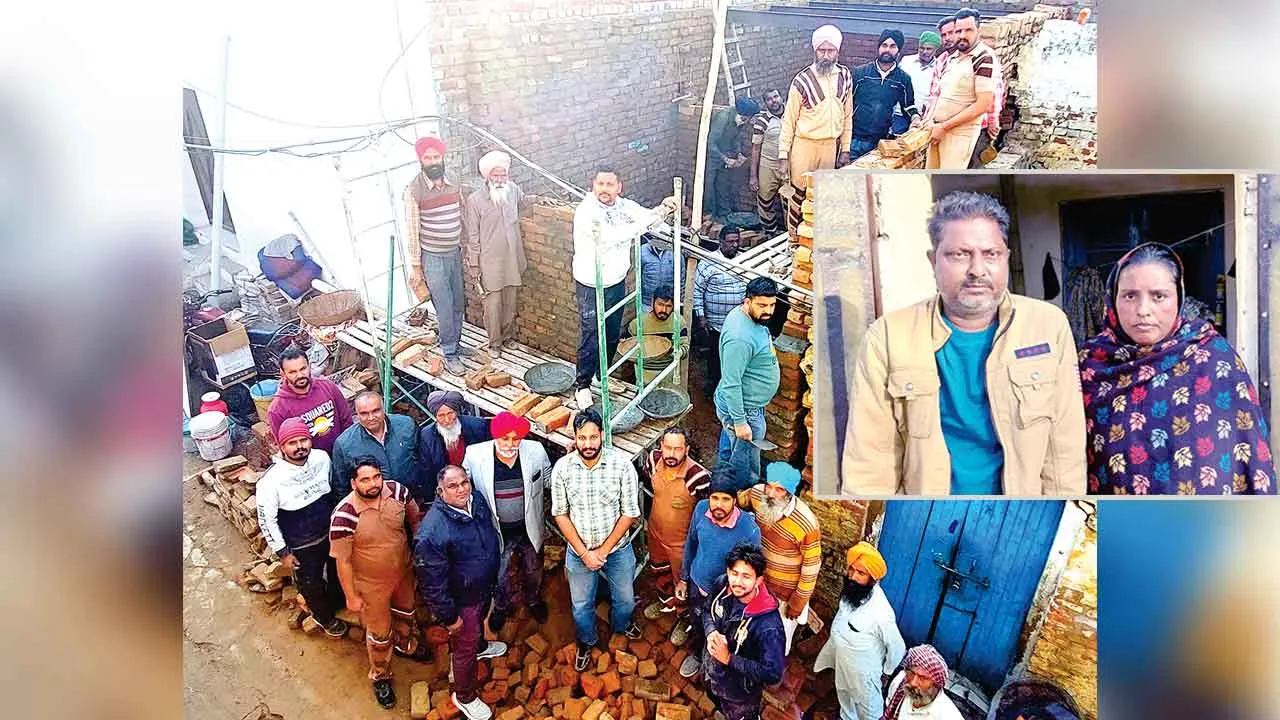 Aashiyana Campaign: सुनाम की साध-संगत ने जरूरतमंद परिवार को कुछ ही घंटों में बनाकर सौंप दिया ‘आशियाना’