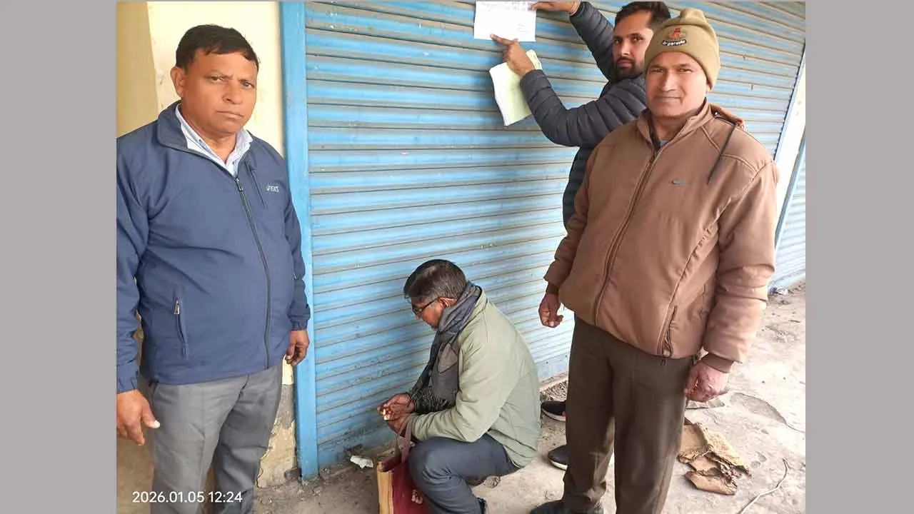 Nagar Nigam Faridabad: नगर निगम फरीदाबाद ने 14 बकायादारोंं की संपत्ति को किया सील