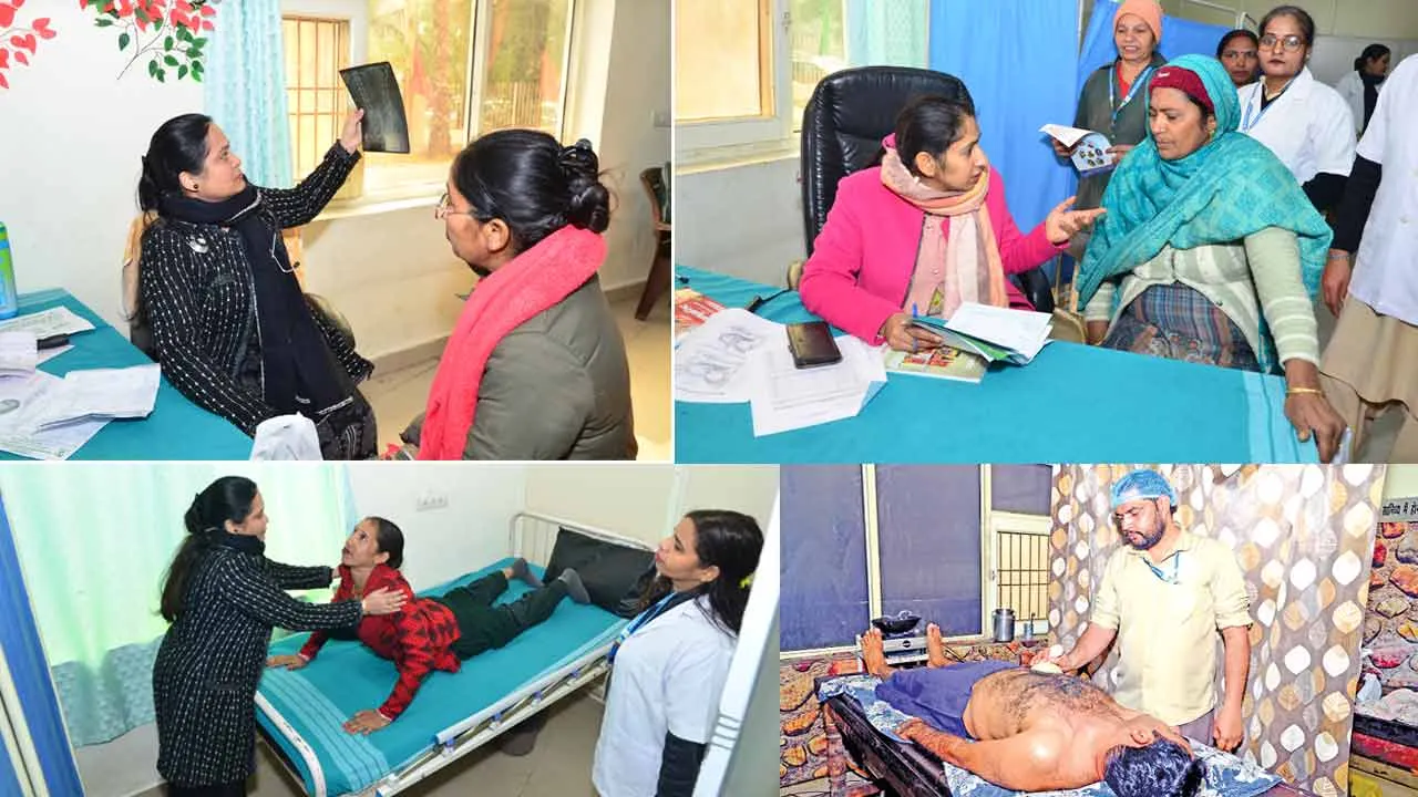 सेवा का महाकुंभ: पूज्य गुरु जी की ओर से लगातार 8वें दिन भी जारी रहा नि:शुल्क स्वास्थ्य जांच शिविर, सैकड़ों मरीजों ने उठाया आयुर्वेदा चिकित्सा का लाभ
