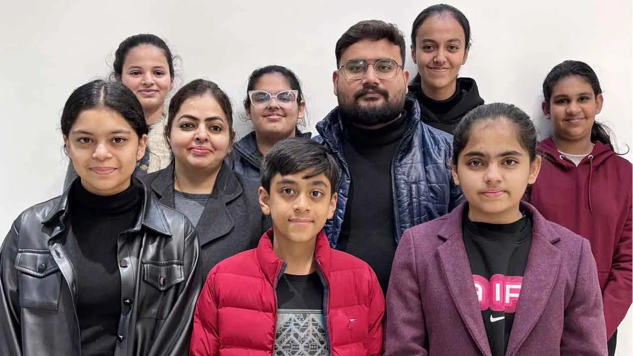 पानीपत की अंसल सुशांत सिटी के जीनियस क्रिएटर्स एकेडमी के छात्र छाए