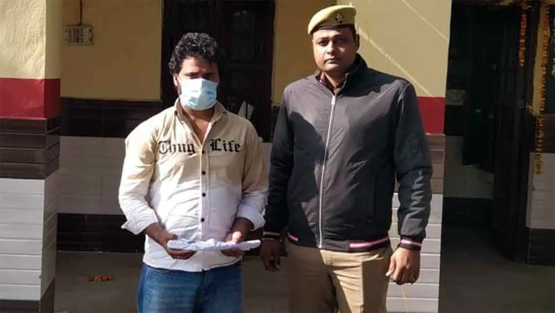 इंस्टाग्राम पर अवैध हथियारों के साथ वीडियो व आपत्तिजनक सामग्री पोस्ट करने वाला युवक गिरफ्तार