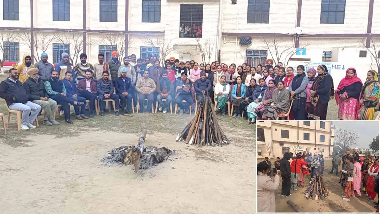 Lohri Festival: लोहड़ी का त्योहार बड़ी धूमधाम से मनाया गया