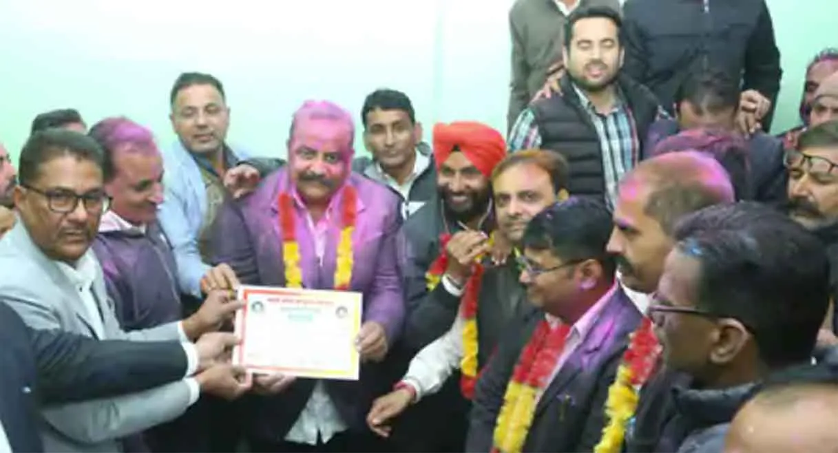 जिला बार एसोसिएशन की कार्यकारिणी में रोहित खिच्ची जिलाध्यक्ष नियुक्त