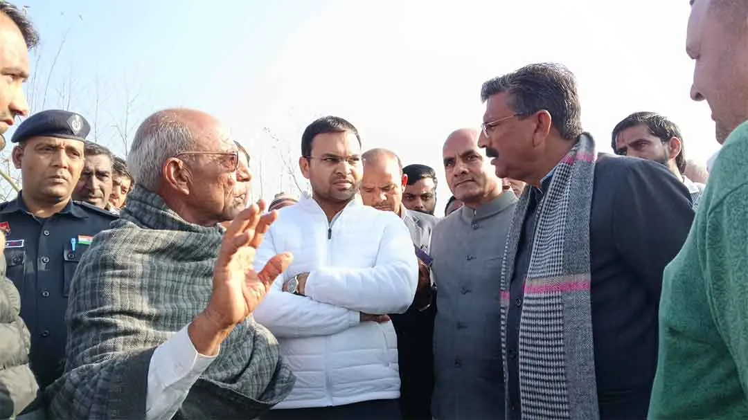 कैबिनेट मंत्री कृष्ण बेदी के खनन क्षेत्र बेलगढ़ और मांडेवाला के दौरे के बाद मचा हडकंप