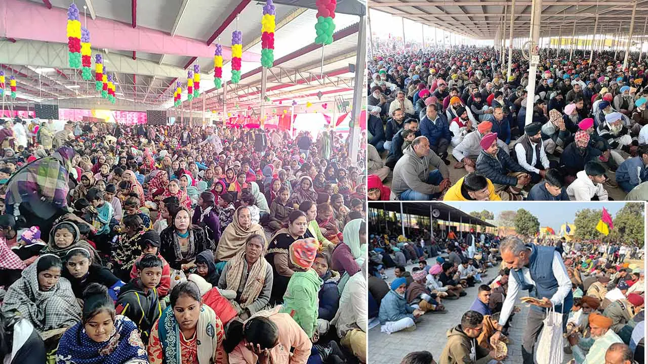 MSG Bhandara: पंजाब में पावन एमएसजी भंडारे पर साध संगत का उमड़ा सैलाब