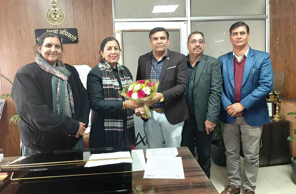 नाथूसरी चौपटा के बीईओ सतवीर सिंह ढ़िढारिया ने संभाला पदभार