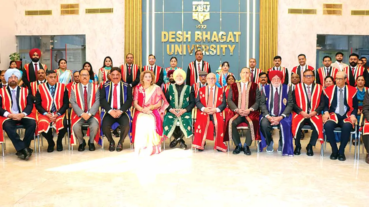 Desh Bhagat University: देश भगत यूनिवर्सिटी में 13वां डिग्री वितरण समारोह आयोजित