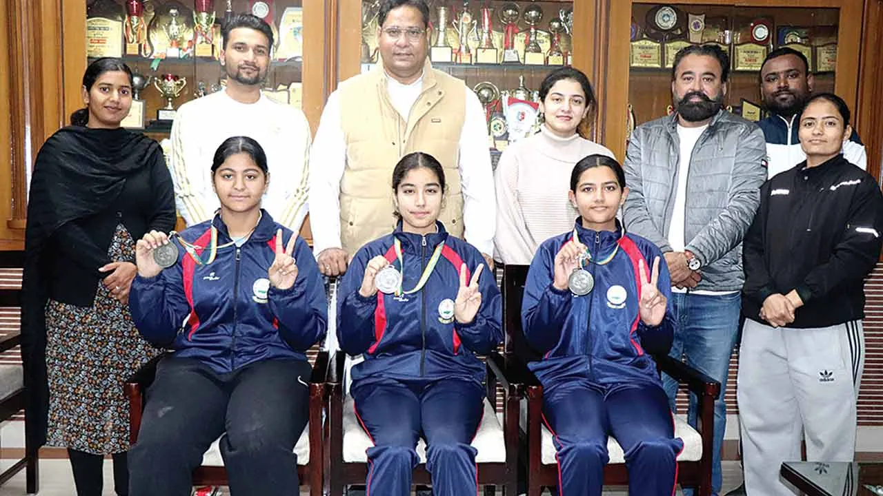 पंजाब की अंडर-17 लड़कियों की टीम उप विजेता बनी