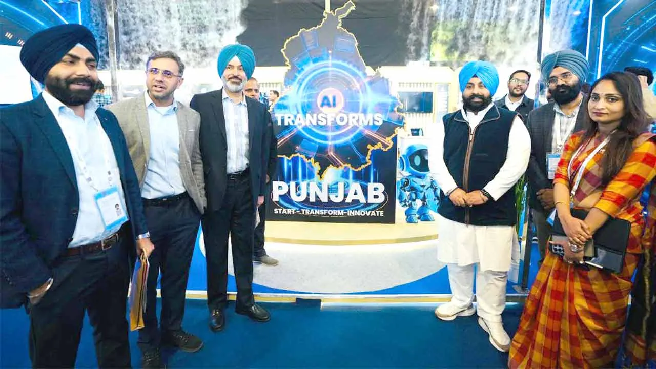 Punjab: हरजोत बैंस ने इंडिया ए.आई. इम्पैक्ट एक्सपो में पंजाब के स्कूलों के लिए आर्टिफिशियल इंटेलिजेंस आधारित संभावनाओं को तलाशा