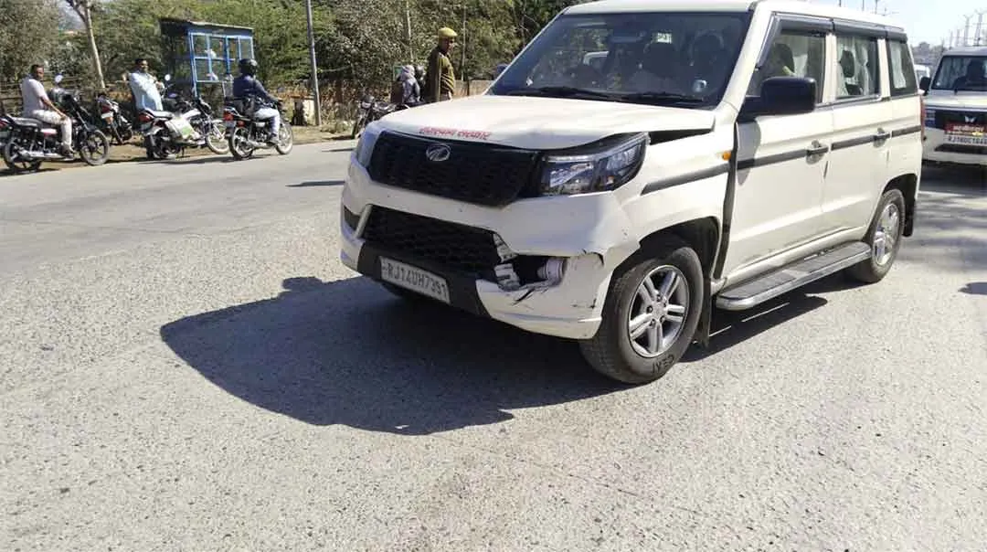 Deputy CM Car Accident: उप मुख्यमंत्री बैरवा के काफिले का वाहन कार से टकराया