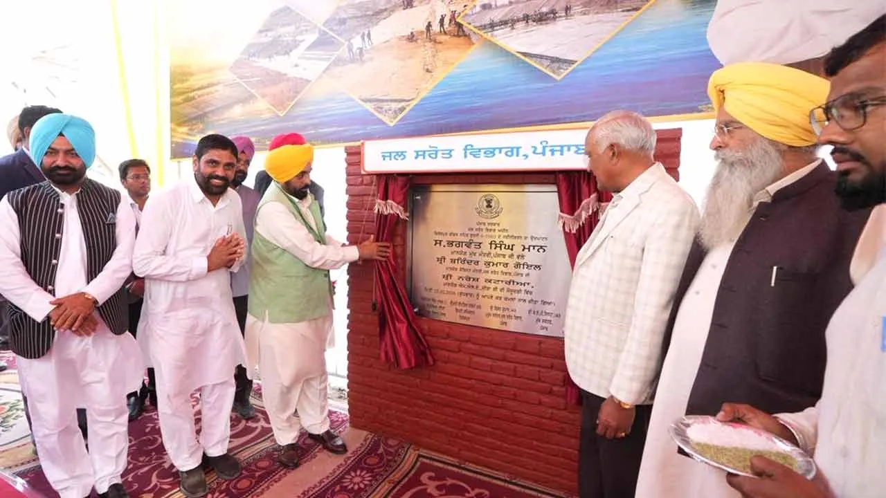 CM Punjab: मुख्यमंत्री भगवंत सिंह मान ने किसानों को दिया बड़ा तोहफ़ा, मालवा क्षेत्र के चार ज़िलों तक पहुँचा नहर का पानी