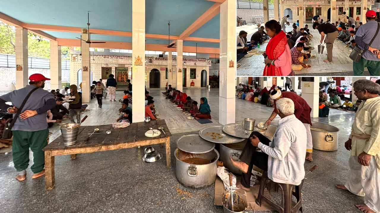 महाशिवरात्रि समापन पर विशाल भंडारे में उमड़ी आस्था की भीड़