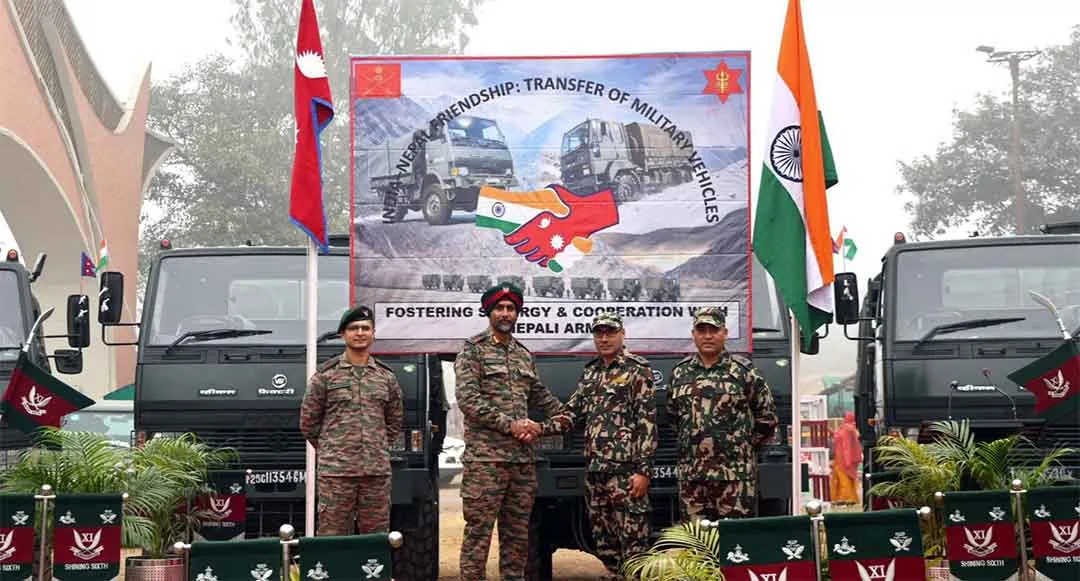 India-Nepal Army: नेपाल के साथ रक्षा संबंध सुदृढ़, भारत की ओर से नेपाल को दिए 50 सैन्य वाहन