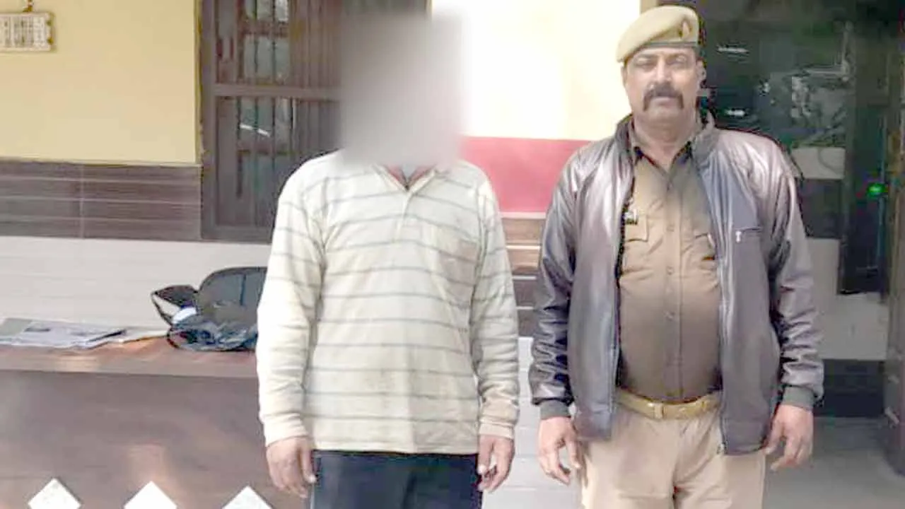 किशोरी को बहला-फुसलाकर ले जाने व दुष्कर्म करने का आरोपी गिरफ्तार