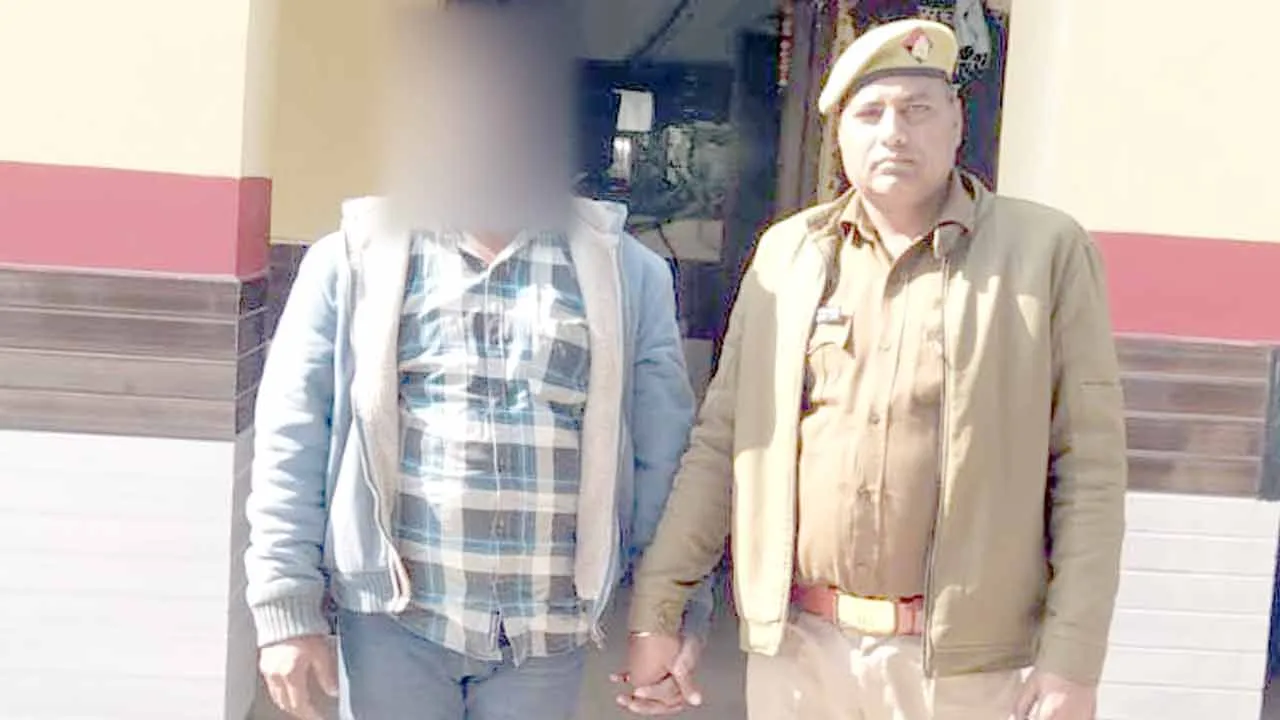 युवती को बहला-फुसलाकर ले जाने व दुष्कर्म करने का आरोपी दबोचा