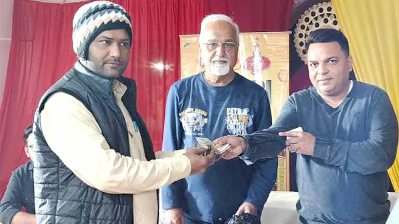 कैराना के प्रसिद्ध रसोइए खलील फरीदी को मिला प्रथम पुरस्कार