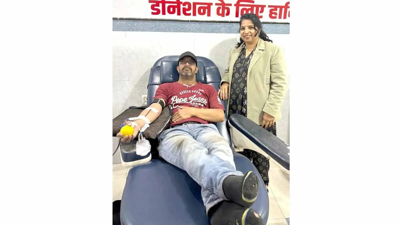 गंभीर बीमारी के चलते एस डी पी डोनेट कर देवेंद्र ने रोगी की बचाई जान