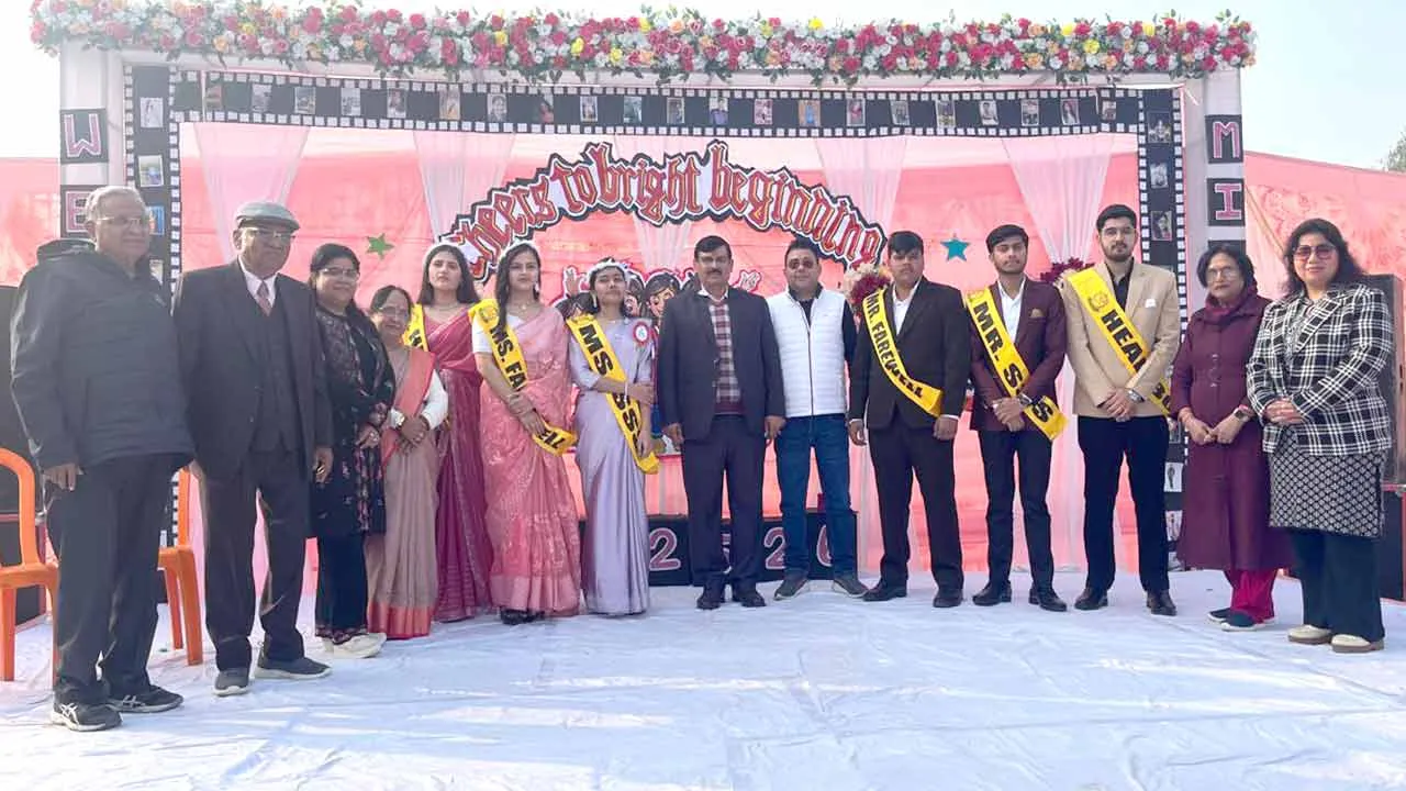 शिखर शिक्षा सदन में कक्षा 12 के विद्यार्थियों का विदाई समारोह हर्षोल्लास के साथ सम्पन्न